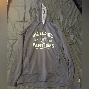 Sacramento City College Gray Russell Athletic Hoodie Medium